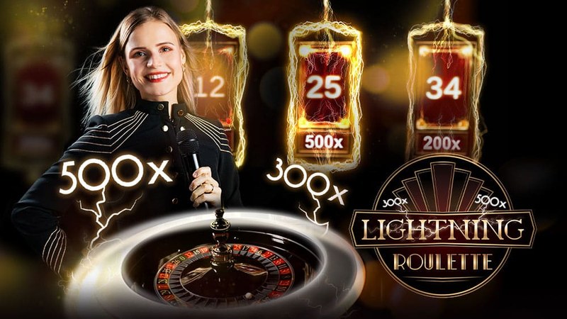 Lightning Roulette live